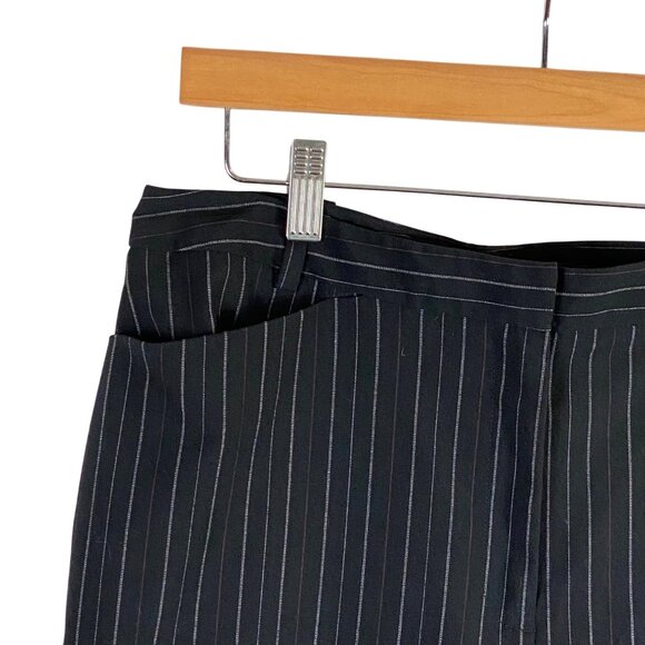 Evan Picone Stretch Dress Pants Women's Red White Striped Size 12 - Picture 3 of 7